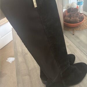 Vince Camuto Black Over the Knee Boots
